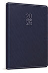 2026 100-ETK İplik Dikişli-Deri Sert Kapak 14x20 Günlük Ajanda 336 SAYFA(İNGİLİZCE-ALMANCA-RUSÇA)