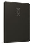 2026 100-ETK İplik Dikişli-Deri Sert Kapak 14x20 Günlük Ajanda 336 SAYFA(İNGİLİZCE-ALMANCA-RUSÇA)