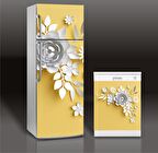 Supersticx Buzdolabı & Bulaşık Makinesi Takım Sticker