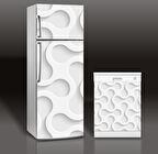 Supersticx Buzdolabı & Bulaşık Makinesi Takım Sticker