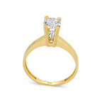 Altın Tektaş Yüzük