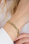 14 Ayar Altın Gurmet Zincir Bileklik