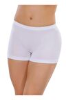 Kadın Siyah Dikişsiz İz Yapmaz Boxer 13001