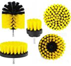 3lü dataylı  temizlik fırçası matkap ucu detaylı demizlik aparatı mutfak havuz fayans banyo temizliği için