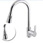 Venita Çift Fonksiyonlu Spiralli Mutfak Batarya Delta