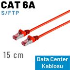IRENIS 15 cm CAT 6A Kablo, S/FTP Ethernet Data Center Patch Kablo