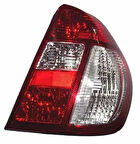 1998-2001 Renault Clio Sd Stop Lambası Sağ (Kırmızı-Beyaz) (Pleksan) (Adet) (Oem No:8200403982)