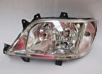 2003-2007 Mercedes Sprinter Far Lambası Sol Elektrikli-Sisli-Şeffaf Cam-2010 Pinli (H3-H7-H7)(Ayfar) (Adet) (Oem No:9018202661)