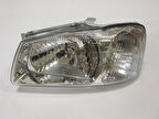 2000-2002 Hyundai Accent Milenyum Far Lambası Sol Manuel (Park Delikli) (H4) (Ayfar) (Adet) (Oem No:9210125010)