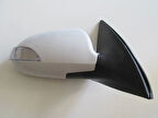 2007-2012 Hyundai İ30 Kapı Aynası Sağ Elektrikli-Sinyalli-Beyaz Kapaklı(Sinyali Kısa Tip)(5Fişli)(Fame (Adet) (Oem No:876202C120)