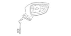 Dış Dikiz Aynası Hılux 06-11 Elektrikli Krom Sol (Oem No: 87940-0K061)