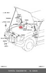 Toyota Hilux Vigo 2012-2015 D4D Kaput Açma Teli (Oem No: (53630-0K190))