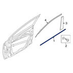 Cam Sıyırıcı Elantra 21Sonrası Ön Kapı Dış Sağ (Oem No: 82220-Aa000)