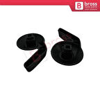 Koltuk Ayar Kolu Kangoo Iı Ön Sol Gri (Oem No: 7701209971)