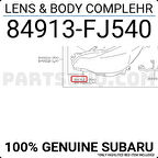 Japon Xv (Gp) 1.6 2015-2017 Far Sağ Halogen (Oem No:84913Fj540)