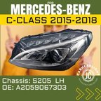 Mercedes 205 2014- Far Sol Ledlı Farseviye Ayarlı (Oem No:A2059067303)