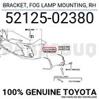 Sis Lamba Kapağı Corolla 2019 Sonrası Gri Sağ (Oem No:5212502380)