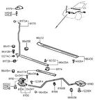 Tel Kaput Açma S-Coupe 1990-95 (Oem No:8119023000)