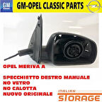 Opel Meriva 2003- Dış Dikiz Aynası Sağ Mekanik Kör Noktalı (Oem No:6428170)