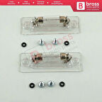 Volkswagen Caddy- 2004-2010  Plaka Lambası (Ampüllü) (Oem No:3B5943021E)