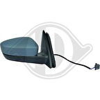 Seat Toledo / Rapid 2012-2015 Elektrikli Isıtmalı Astarlı Sol Dış Dikiz Aynası Oem No (5JB857507A9B9)