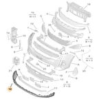 Peugeot 3008 2021- Ön Tampon Spoyleri Oem No (98368282Xt)