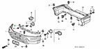Honda Crv Ön Tampon Demiri Üst 1997-2001 (Oem No:  71141S10010Zz)