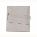 Linens Mix&Match Pamuk Tek Kişilik Saten Çarşaf Taş
