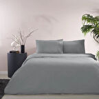 Taç Basic Ranforce Çift Kişilik Nevresim Takımı Antarsit