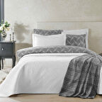 TAÇ ELORA GÜNLÜK SET GRI ÇİFT KİŞİLİK