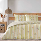 TAÇ CARLISE RANFORCE TURUNCU TEK KİŞİLİK NEVRESİM TAKIMI