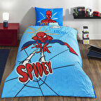 Taç Lisanslı Spiderman Thwip Tek Kişilik Pamuk Complete Set