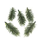 Mutlu Adım 10 Adet 7cm Plastik Çam Dalı