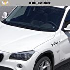 B Rh (-) Sticker