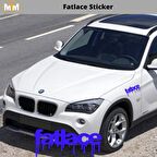 Fatlace Oto Sticker 15 CM