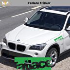 Fatlace Oto Sticker 15 CM