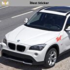 İllest Oto Sticker 15 CM
