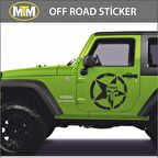 Army Star Trd Off Road Oto Sticker