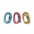 Metal Kancalı Lastik Bagaj Lastiği Gergi Lastiği (3 ADET BİRDEN)