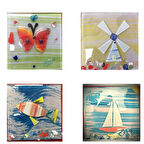 Dekoratif Cam Gider Kapağı