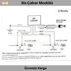 Sis Çakar Modülü 8 Modlu