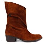 Sail Lakers - Taba Rengi Katlanabilir Kadın Deri B