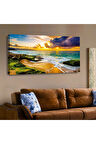 120x60 Kanvas Deniz Manzara Tablosu