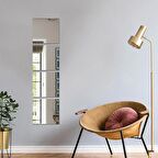 Ayna - 4'lü Takım Kare Ayna - 30cm X 30cm