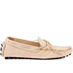 Sail Lakers - Bej Deri Erkek Loafer