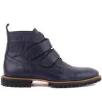 Sail Lakers - Lacivert Deri Cırtlı Eva Taban Erkek