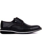 Fosco - Siyah Deri Eva Erkek Günlük Ayakkabı