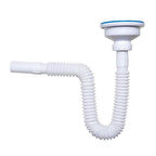 Çöpmak Körüklü Lavabo Sifon Geniş Ağız