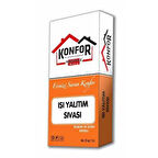 Konfor Isı Yalıtım Levha Sıvası 25 Kg Gri