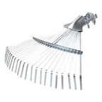 Bahçe Çim Yaprak Tırmığı Ayarlı Kelepçeli Lüks